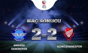 Gümüş Ankara’dan 1 puanla dönüyor