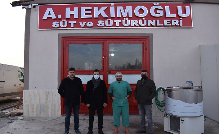 Kelkit TSO’dan süt ürünleri tesisine ziyaret