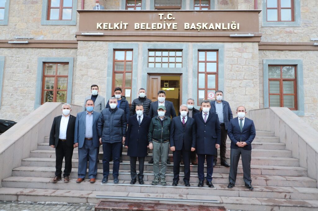 Vali ve Milletvekillerinden Kelkit temasları