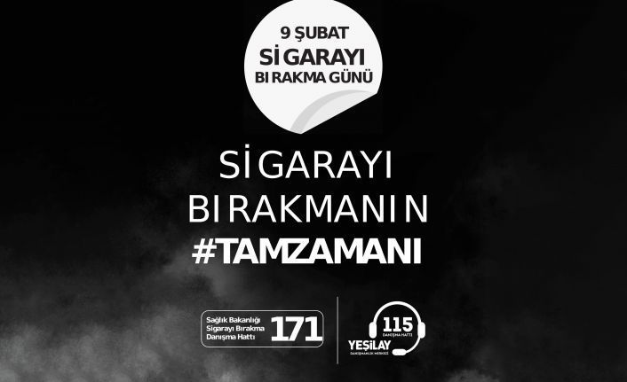 Yeşilay: ‘Koronavirüs sigara içeni sever’