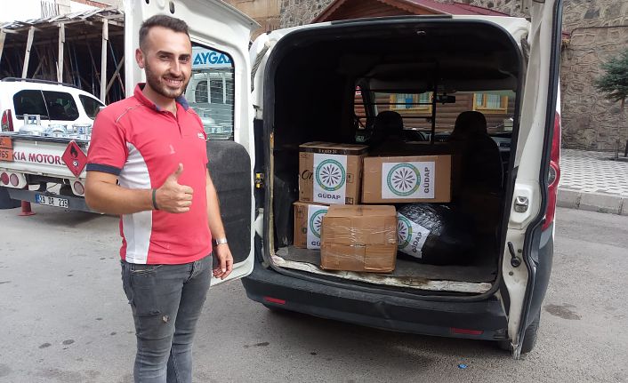 Gümüşhane’den Manavgat’a yardım eli