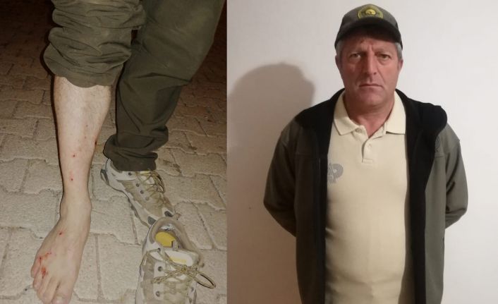 Kaçak avcılar Av Koruma memuruna silahla saldırdı