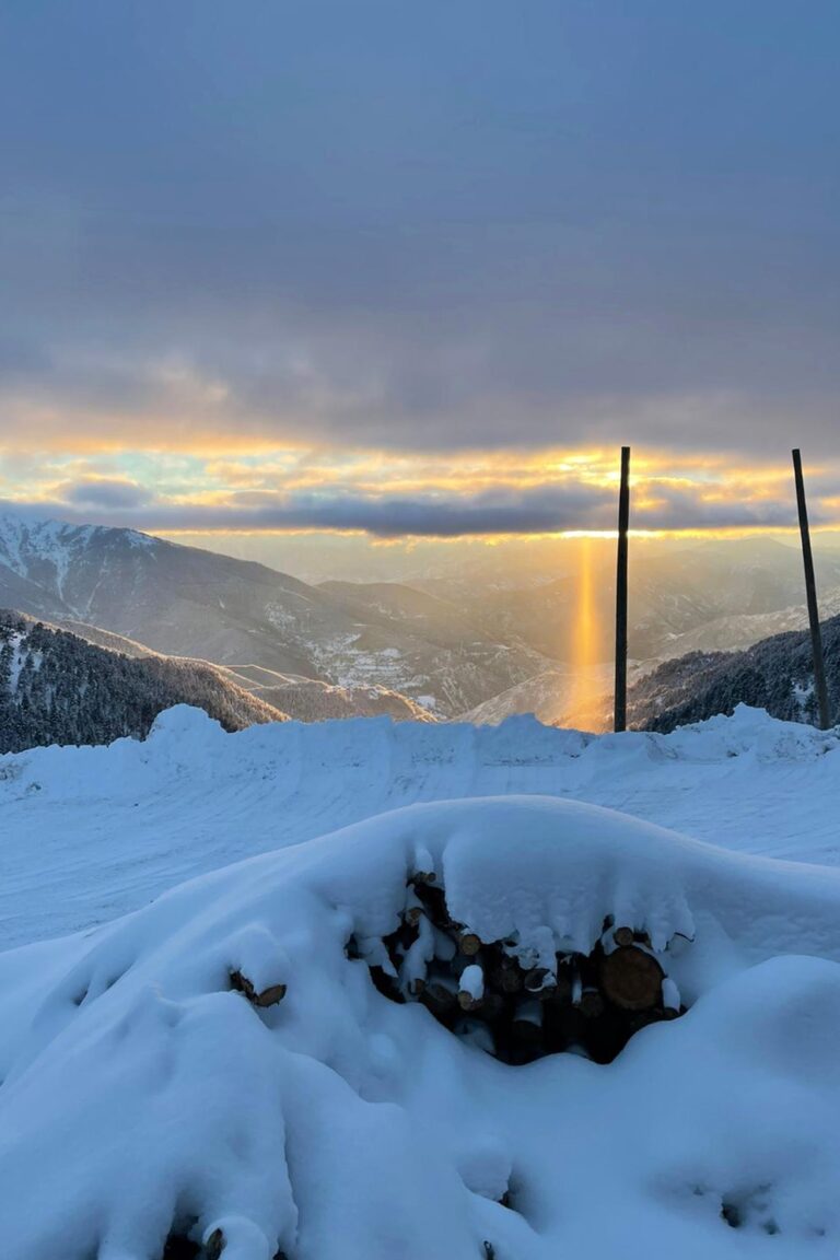 Güneş Zigana’yı böyle ışınladı