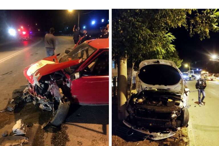 Gümüşhane’de hatalı sollama sonucu iki otomobil kafa kafaya çarpıştı: 2 yaralı