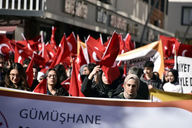 Gümüşhane’de 29 Ekim Cumhuriyet Bayramı kutlandı