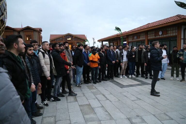 Gümüşhane Üniversitesi öğrencileri Rize’de kamp yaptı