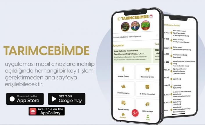 Tarım Cebimde uygulamasıyla tarımsal bilgi her yerde