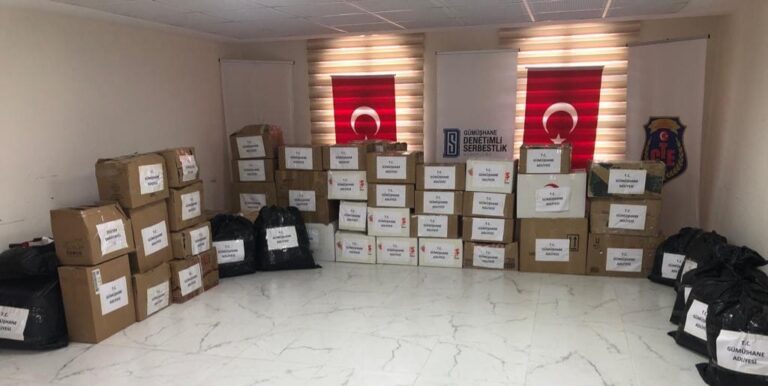 Adaletin yardımı bölgeye ulaştı