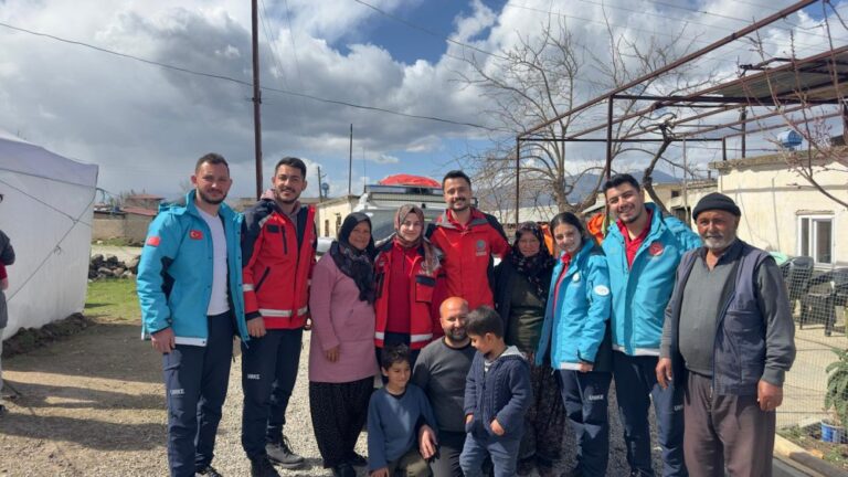 UMKE ekibinden Döne Sürücü’ye sürpriz ziyaret