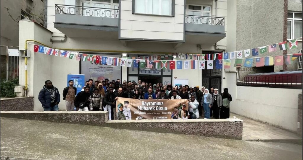 Trabzon’da Uluslararası Öğrenciler bayramlaşmada bir araya geldi