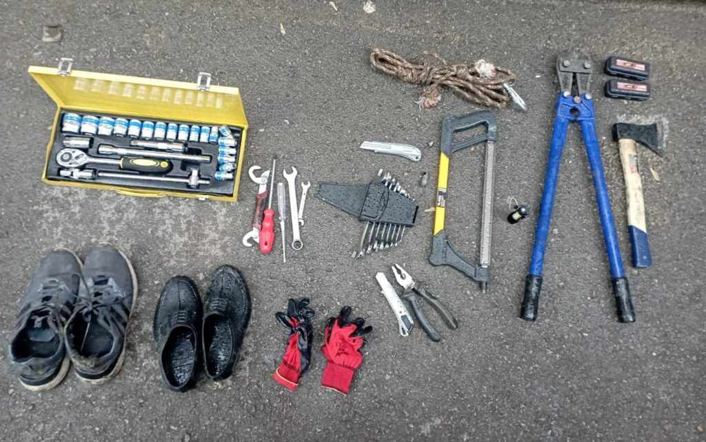 Bayburt’ta hırsızlık olayına karışan 2 kişi Aşkale’de yakalandı