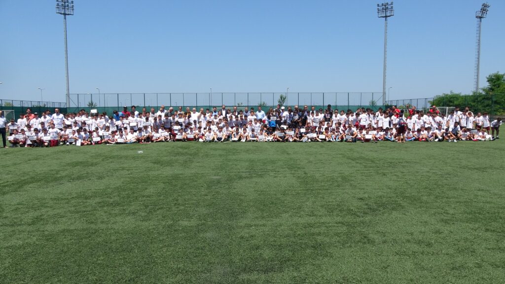 Trabzonspor Futbol Okulları Yaz Kampı’nın ilk etabı tamamlandı
