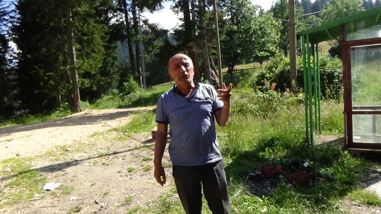 Ayı saldırılarından bıkan muhtar çareyi harekete duyarlı kamera sistemi kurmakta buldu