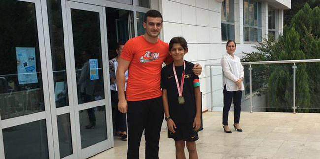 Gümüşhane’li sporcu Türkiye üçüncüsü oldu!