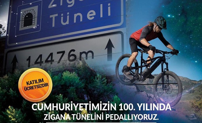 Avrupa’nın en uzun tünelinde bisiklet etkinliği yapılacak