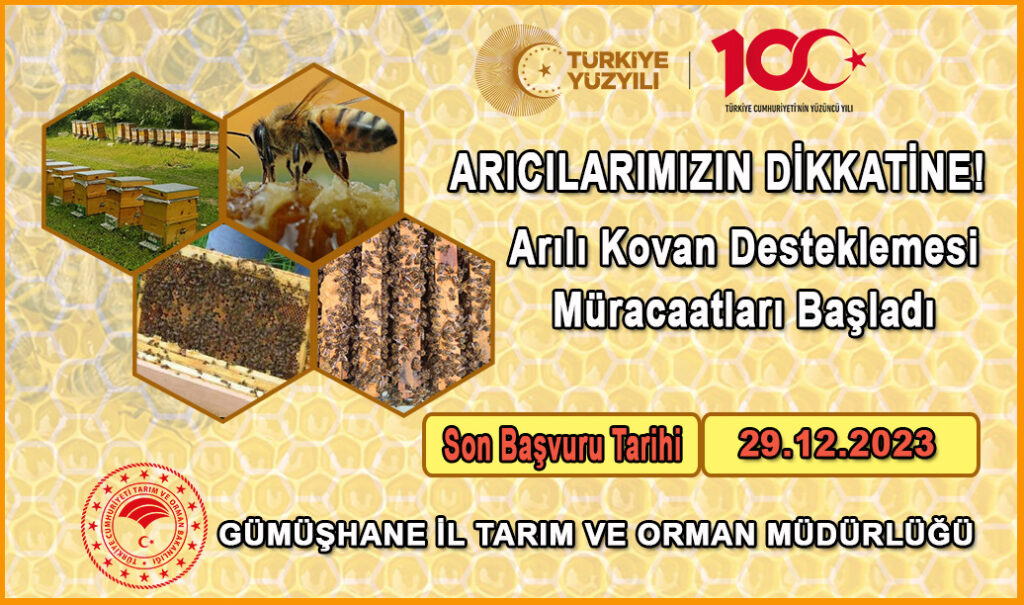 Üreticinin dikkatine: Arılı kovan desteklemesi müracaatları başladı!