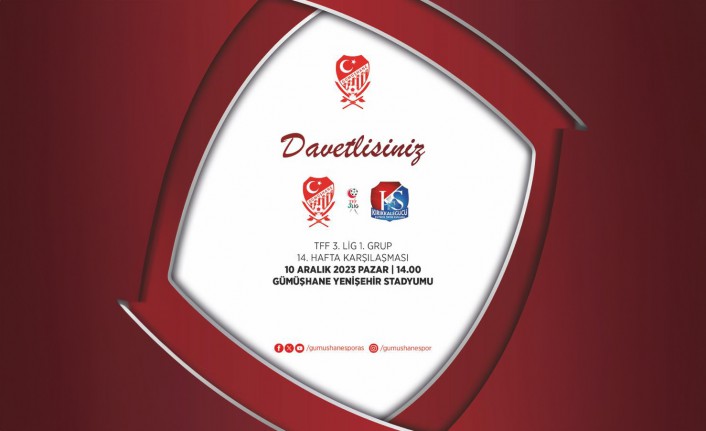 Yakut: Gümüşhane’nin takımı olan Gümüşhanespor’a güç vermelisiniz