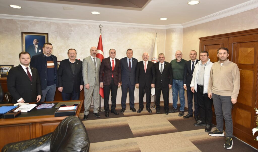 Başkan Akçay’dan TTSO Başkanı Çelebi’ye ziyaret