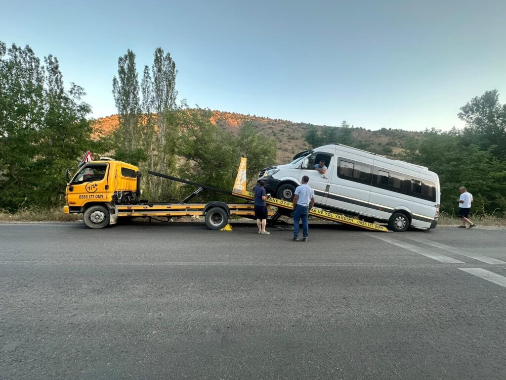 Gümüşhaneli sürücüden örnek davranış