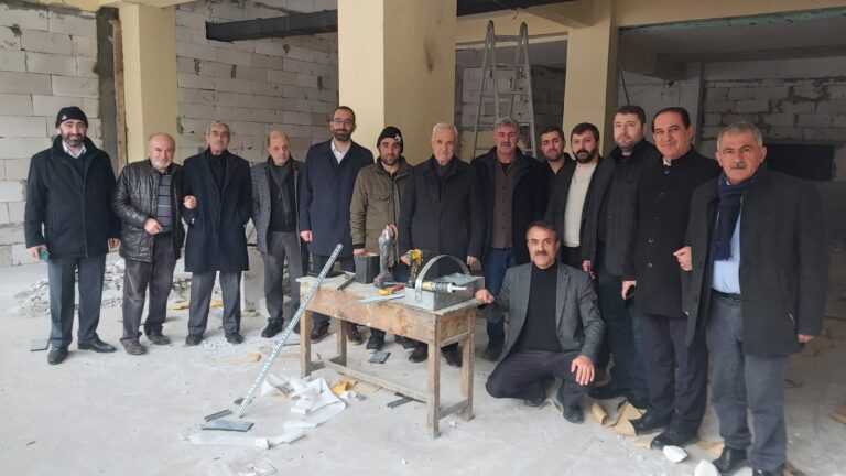 Kemaliye’de taziye evi ve Gençlik Merkezi çalışmaları başladı
