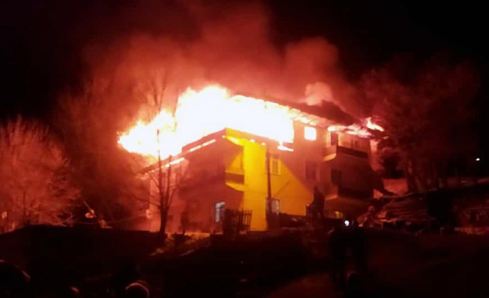 Bahçelik köyünde korku dolu saatler