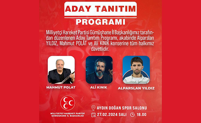 MHP şölene hazırlanıyor