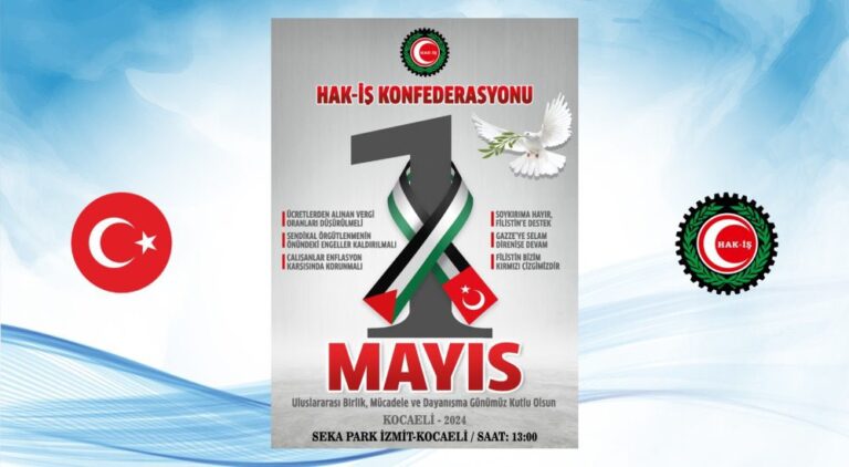 HAK-İŞ 1 Mayıs’ı Kocaeli’de kutlayacak