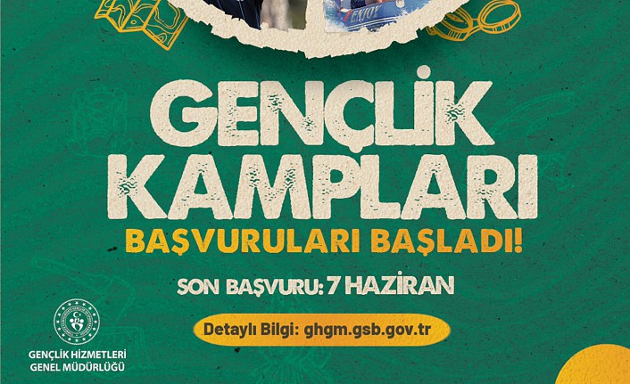 2024 yaz gençlik kampları başvuruları başladı