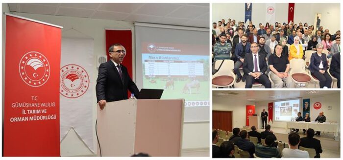 Gümüşhane’de Çayır Mera ve Yem Bitkileri paneli düzenlendi