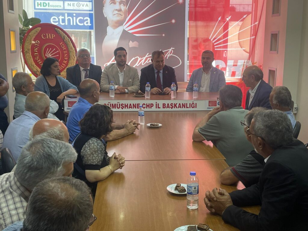 CHP Genel Başkan Yardımcısı Zeybek Gümüşhane’yi ziyaret etti