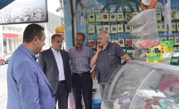 Milletvekili Küçük’ün hafta sonu temasları