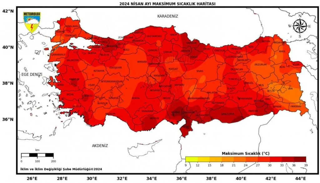 Gümüşhane Son 53 Yılın En Sıcak Yazını Geçirdi