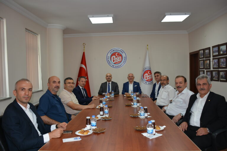 KOSGEB Başkanı İbrahimcioğlu’ndan GTSO Ziyaret