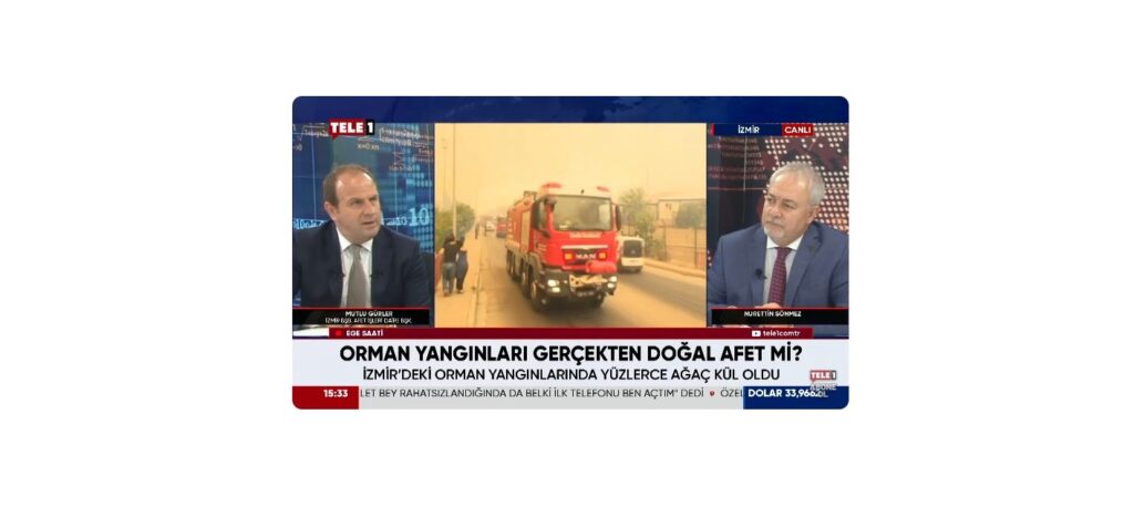 İzmir Büyükşehir Belediyesi Afet İşleri Daire Başkanı Mutlu Gürler İzmir Yangınını Anlattı: ‘Çok Büyük Varlığımızı Kaybettik’