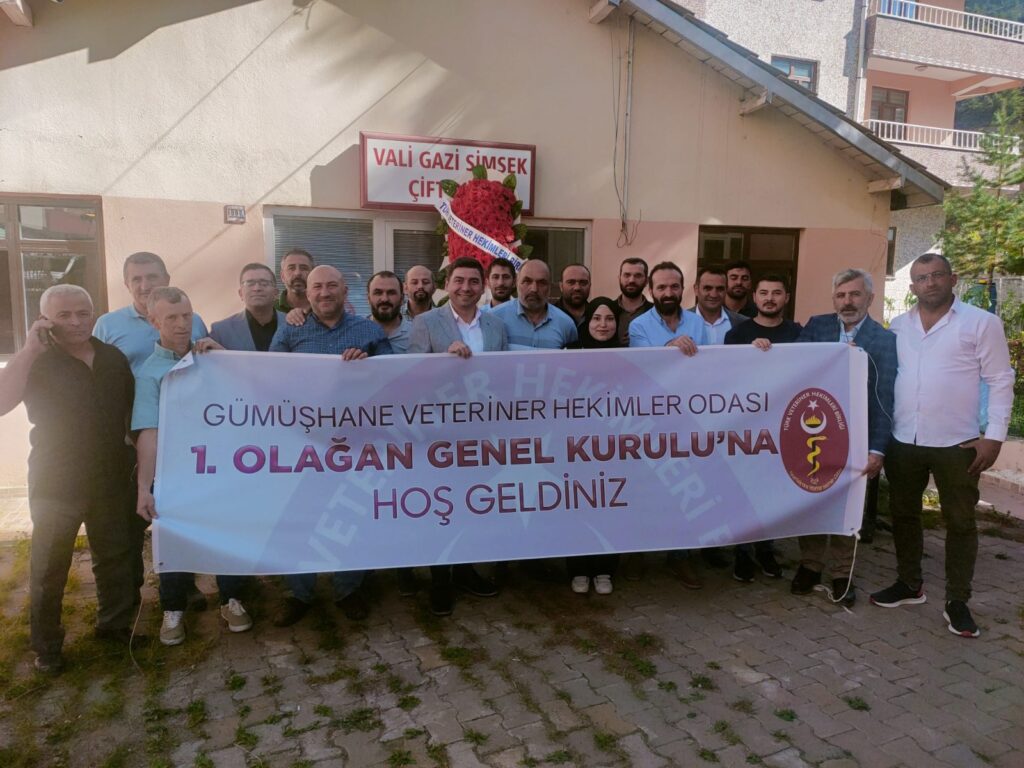 Gümüşhane’de ki Veteriner Hekimler Oda Çatısı Altında Birleşti