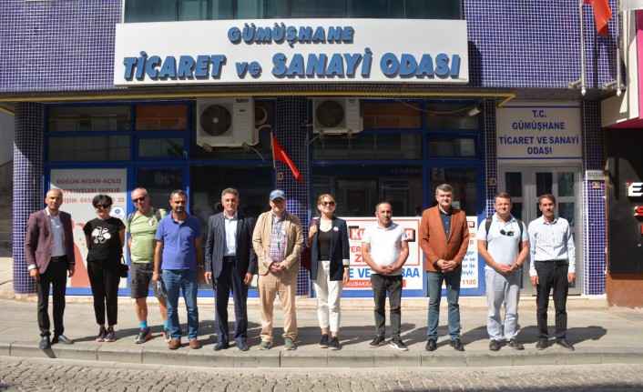 Romanya heyetine Gümüşhane’nin yatırım imkanları anlatıldı