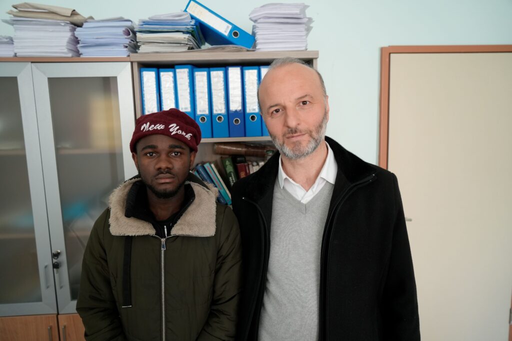 Gümüşhane’de Kamerunlu üniversite öğrencisi Müslüman oldu