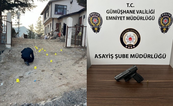 Gümüşhane’de havaya ateş eden şahıslar yakalandı