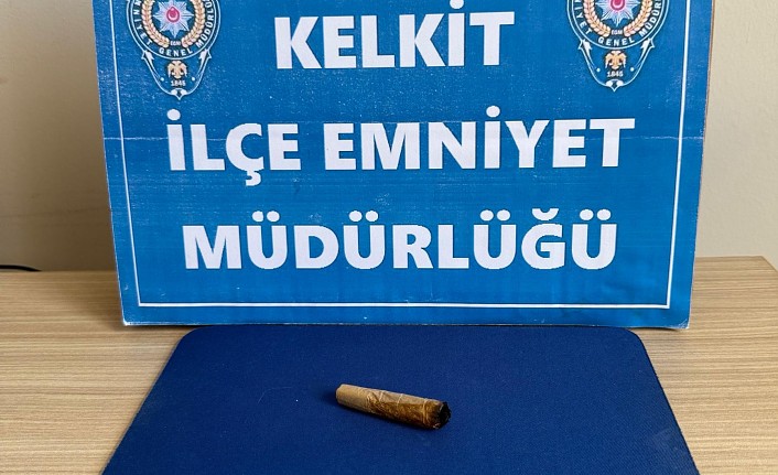 Kelkit’te esrar ele geçirildi