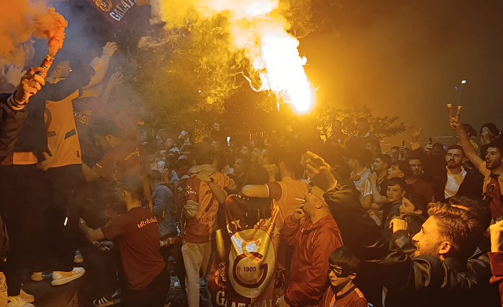 Gümüşhane’de Galatasaray’ın 25. şampiyonluğu coşkuyla kutlandı