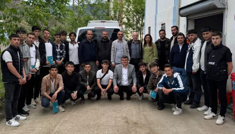 MÜSİAD Gümüşhane, Meslek Liseleri İçin Sanayi Gezisi Düzenledi