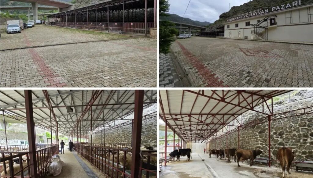 Mezbaha ve hayvan pazarında Kurban Bayramı için hazırlıkları tamamlandı