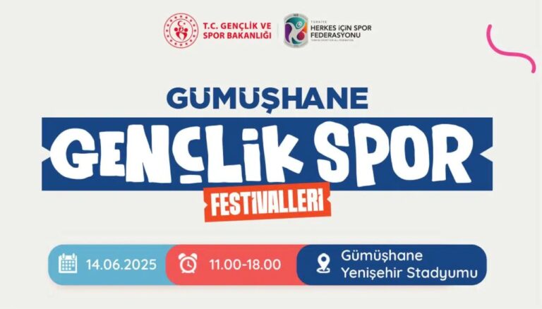 14 Haziran’da Gümüşhane’de Spor Kalbi Atacak