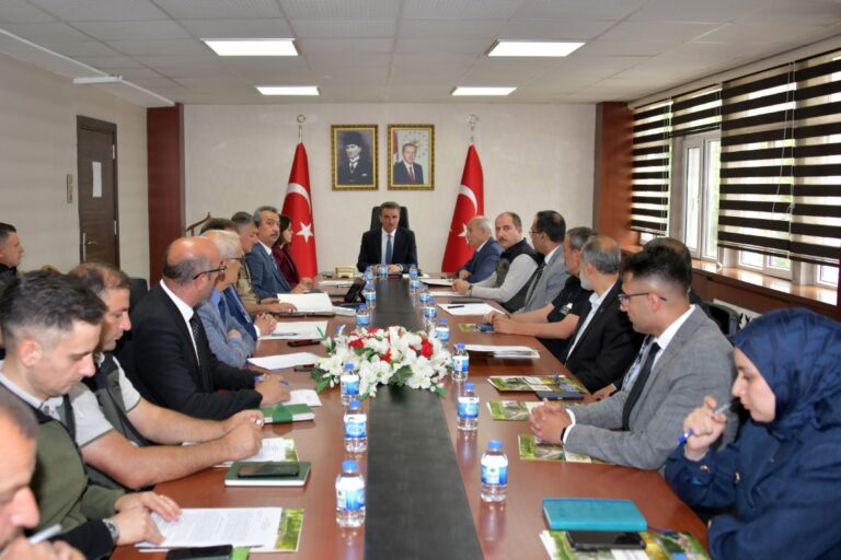 Orman Yangınlarıyla Mücadele Komisyonu Toplandı