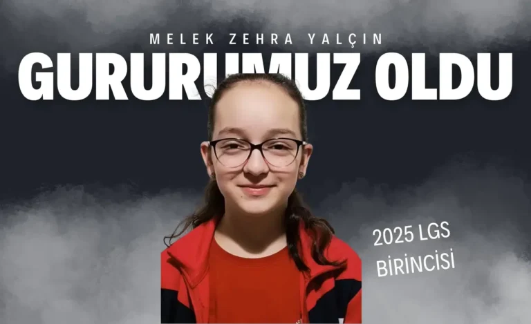 Gümüşhane’nin gururu Melek Zehra Yalçın, başarısının sırrını anlattı