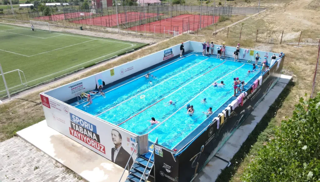 Köse ve Şiran’da Yüzme Kursları Başlıyor