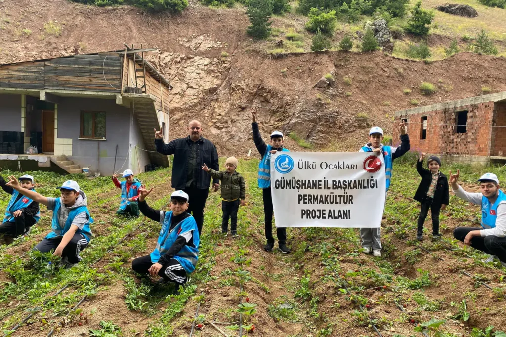 Ülkü Ocakları Permakültür Projesiyle Geleceği Yeşertiyor