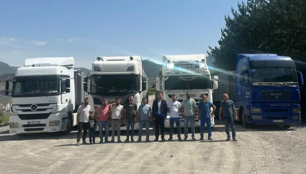 Gümüşhane Taşıma Kooperatifinden Hızlı Girişim