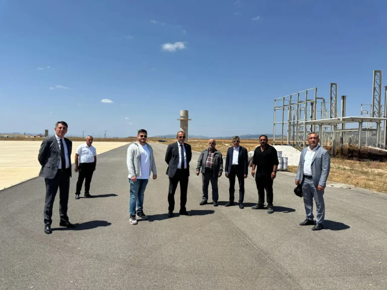 Milletvekili Küçük’ten havalimanı şantiyesine ziyaret