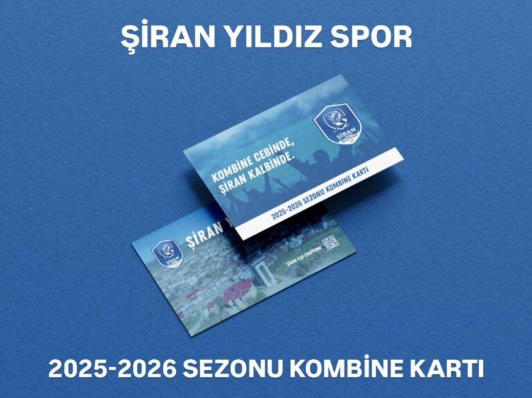 Şiran Yıldızspor Kombineleri Satışa Çıktı